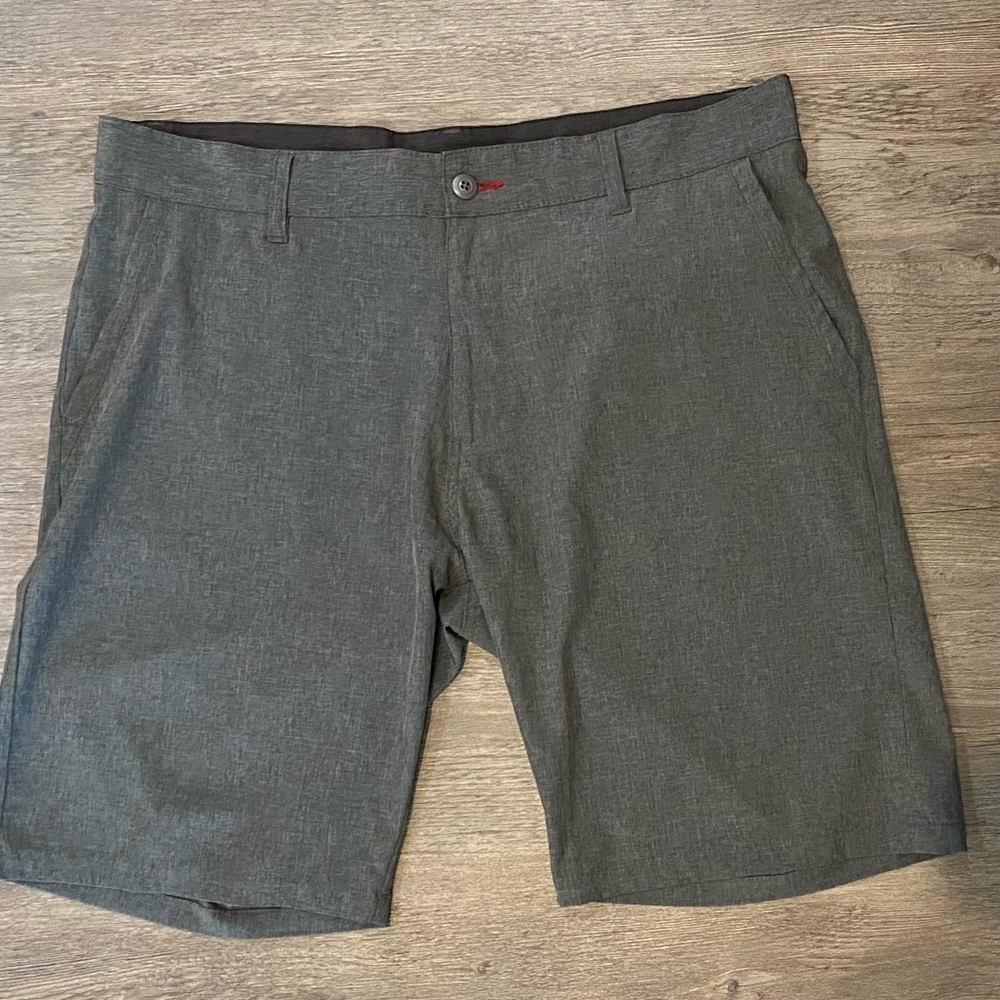 BURNSIDE SHORTS Charcoal Mens Size 36